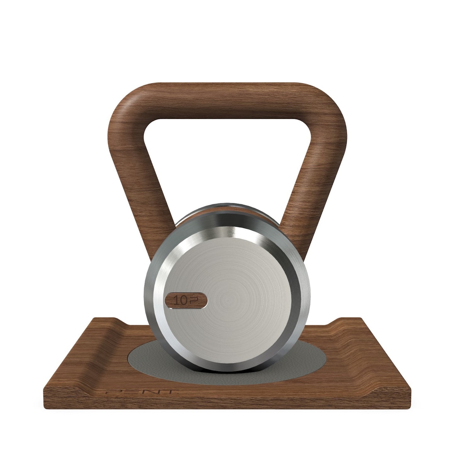 PENT. LOVA - Luxury Kettlebell with Wooden Stand