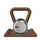 PENT. LOVA - Luxury Kettlebell with Wooden Stand