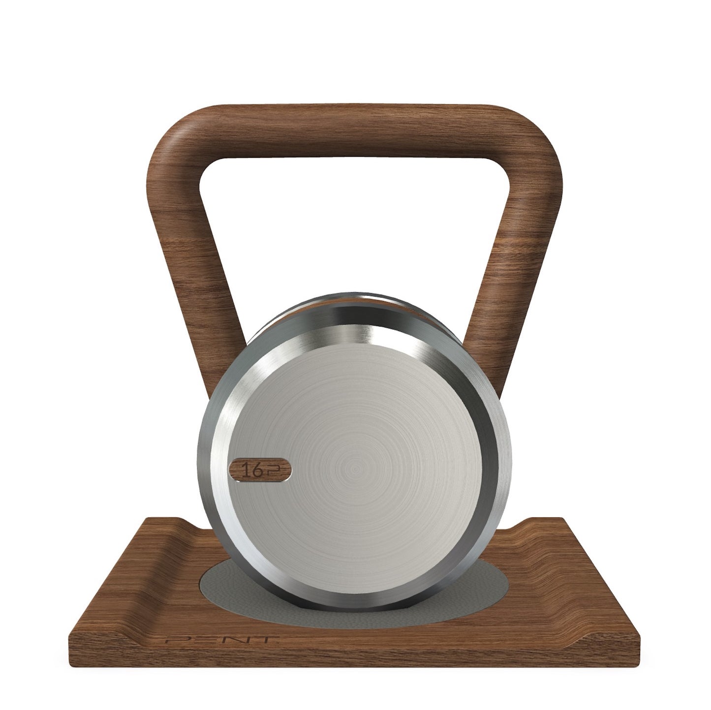 PENT. LOVA - Luxury Kettlebell with Wooden Stand