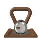 PENT. LOVA - Luxury Kettlebell with Wooden Stand