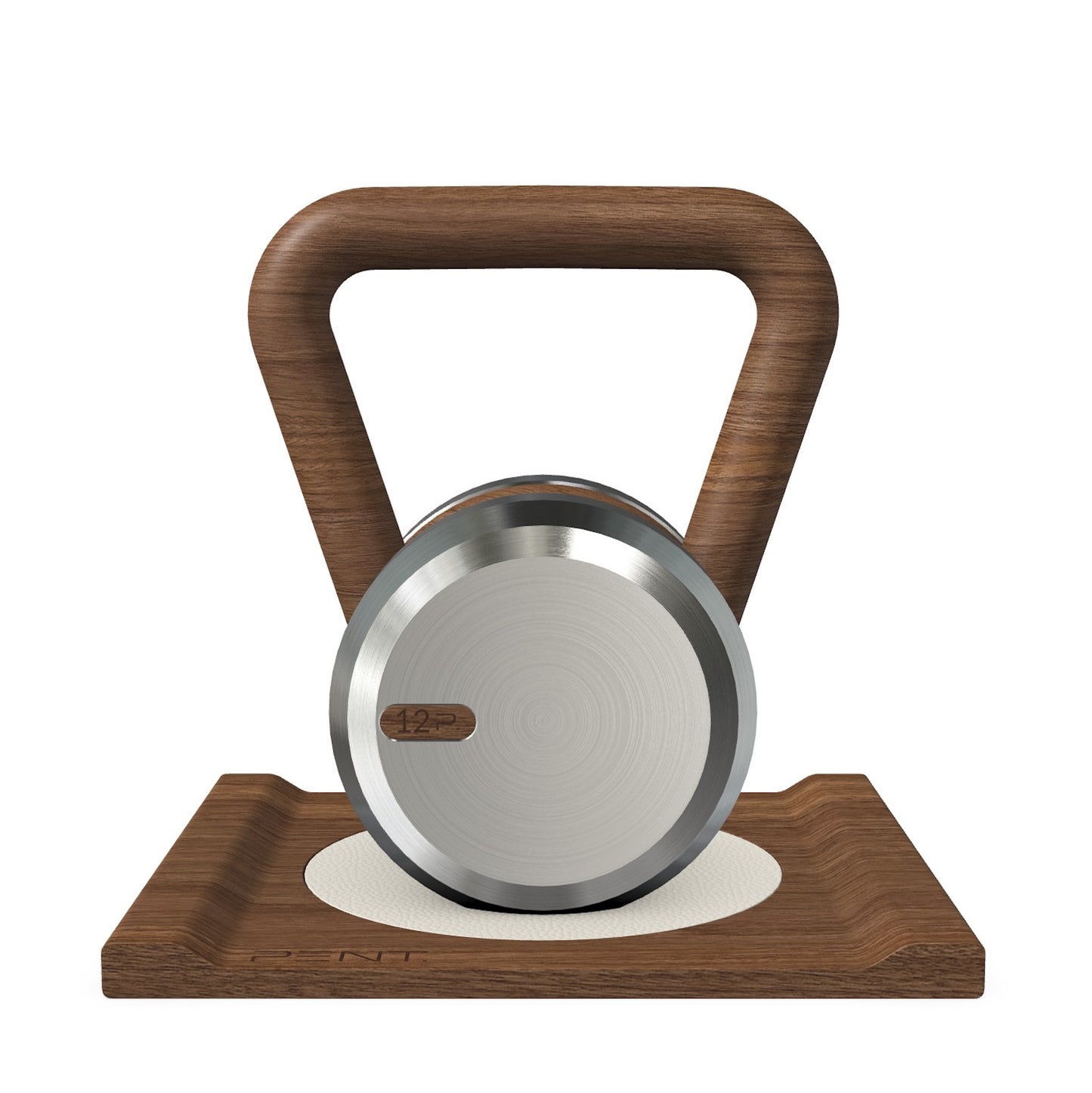 PENT. LOVA - Luxury Kettlebell with Wooden Stand