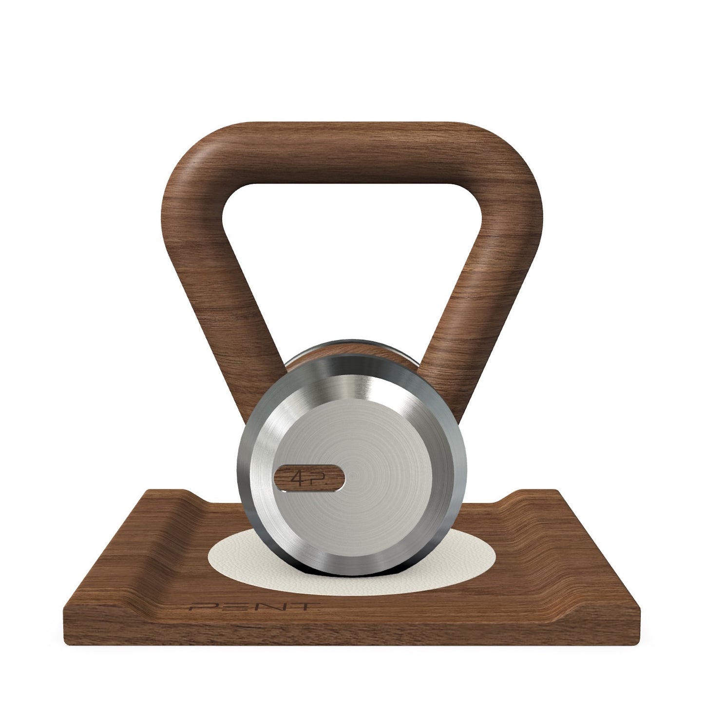 PENT. LOVA - Luxury Kettlebell with Wooden Stand