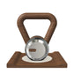 PENT. LOVA - Luxury Kettlebell with Wooden Stand