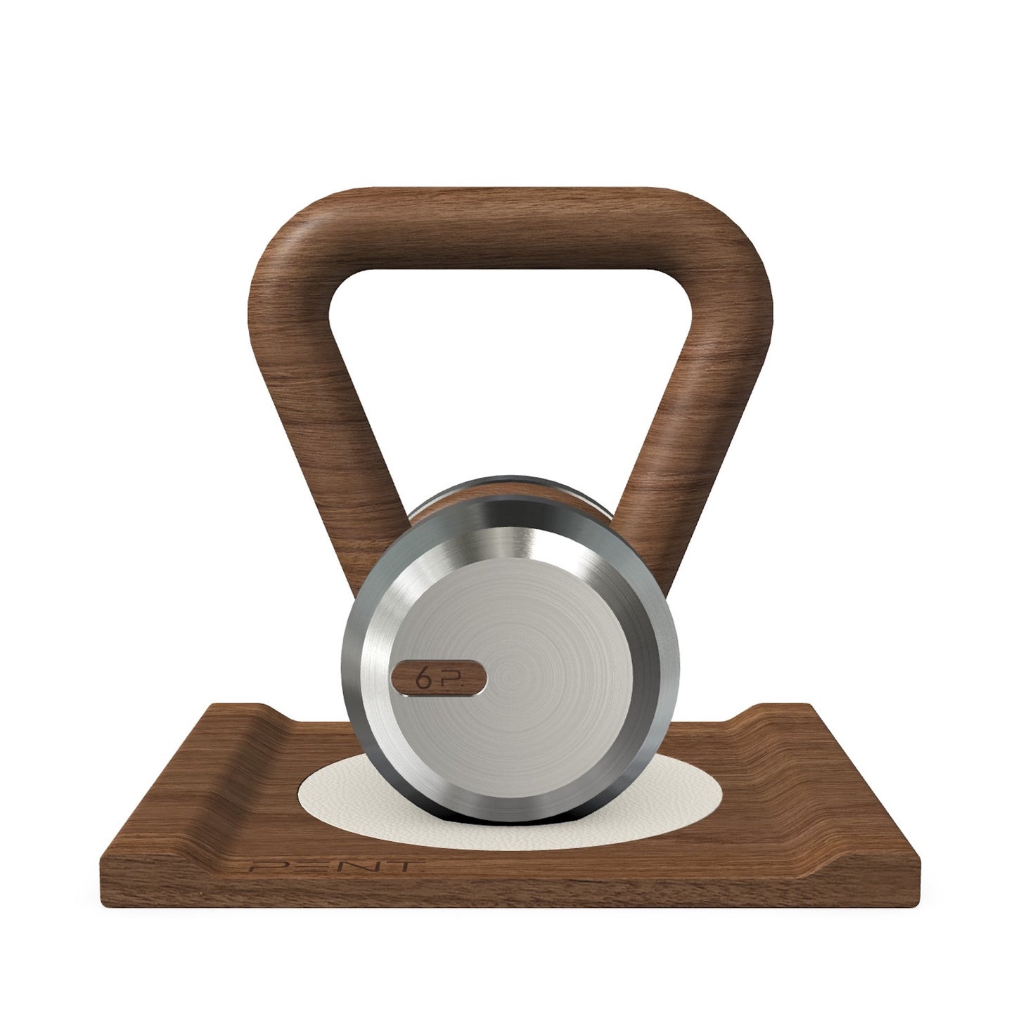 PENT. LOVA - Luxury Kettlebell with Wooden Stand