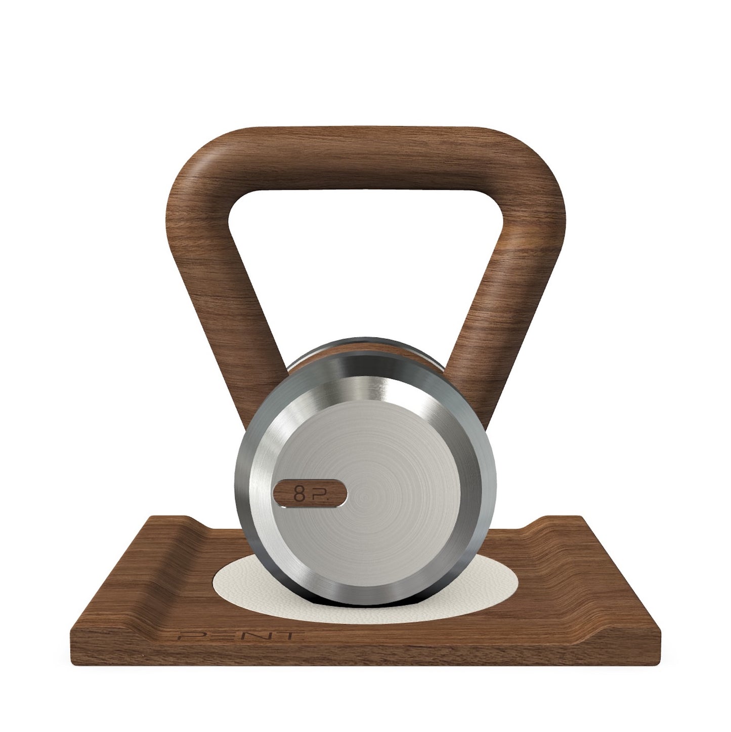 PENT. LOVA - Luxury Kettlebell with Wooden Stand