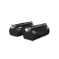 Luxury home gym equipment, premium push up bars handcrafted from fine leather, stainless steel and natural wood. Customize in black Italian leather and black ash wood. PENT. LIPOVA - Luxury Push-Up Bars