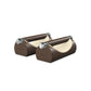Luxury home gym equipment, premium push up bars handcrafted from fine leather, stainless steel and natural wood. Customize in beige Italian leather and dark walnut wood. PENT. LIPOVA - Luxury Push-Up Bars