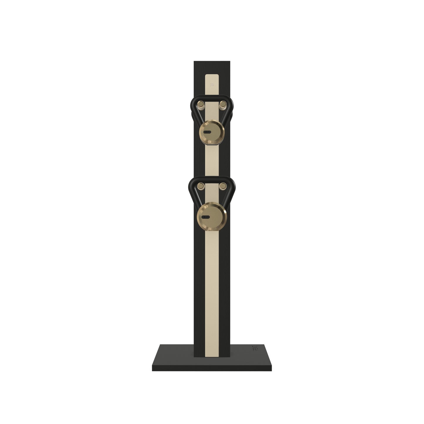PENT. LOVA Set - In Gold - Kettlebells on a Vertical Stand
