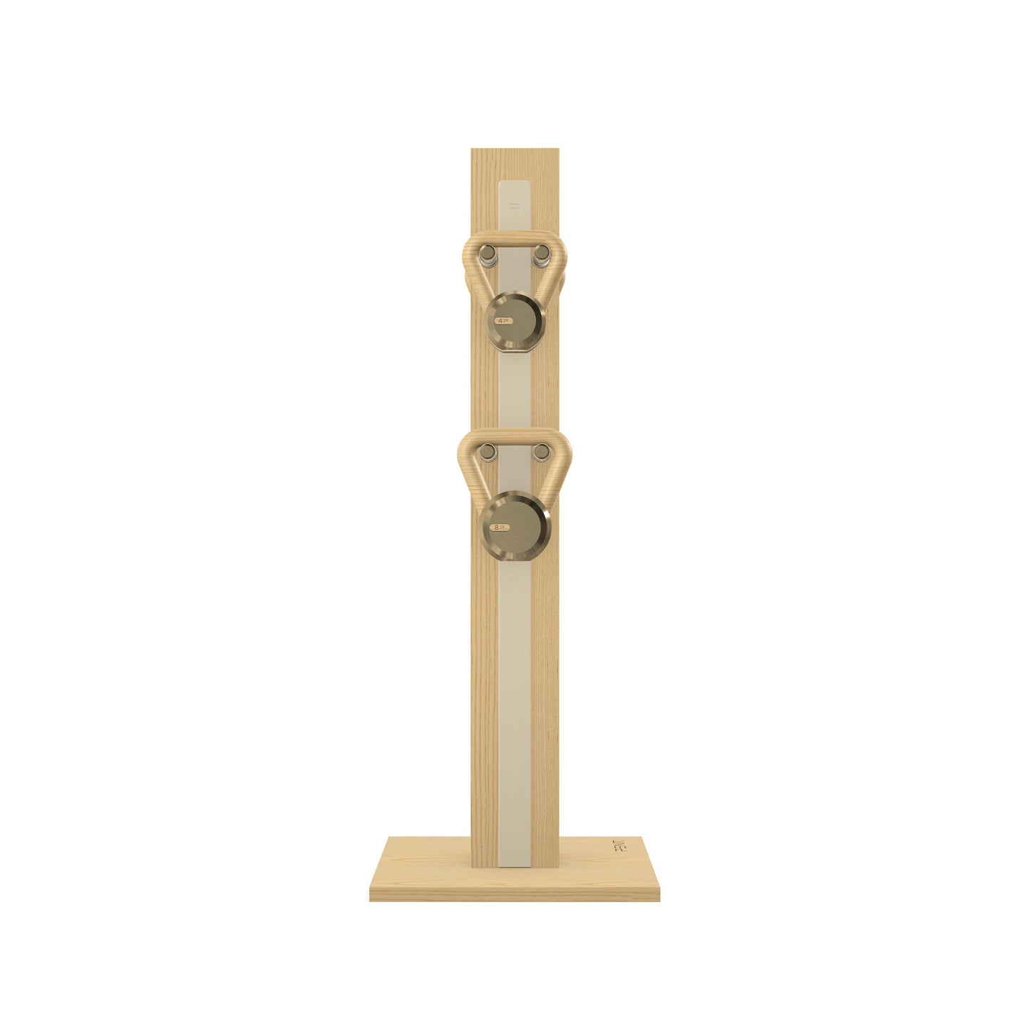 PENT. LOVA Set - In Gold - Kettlebells on a Vertical Stand
