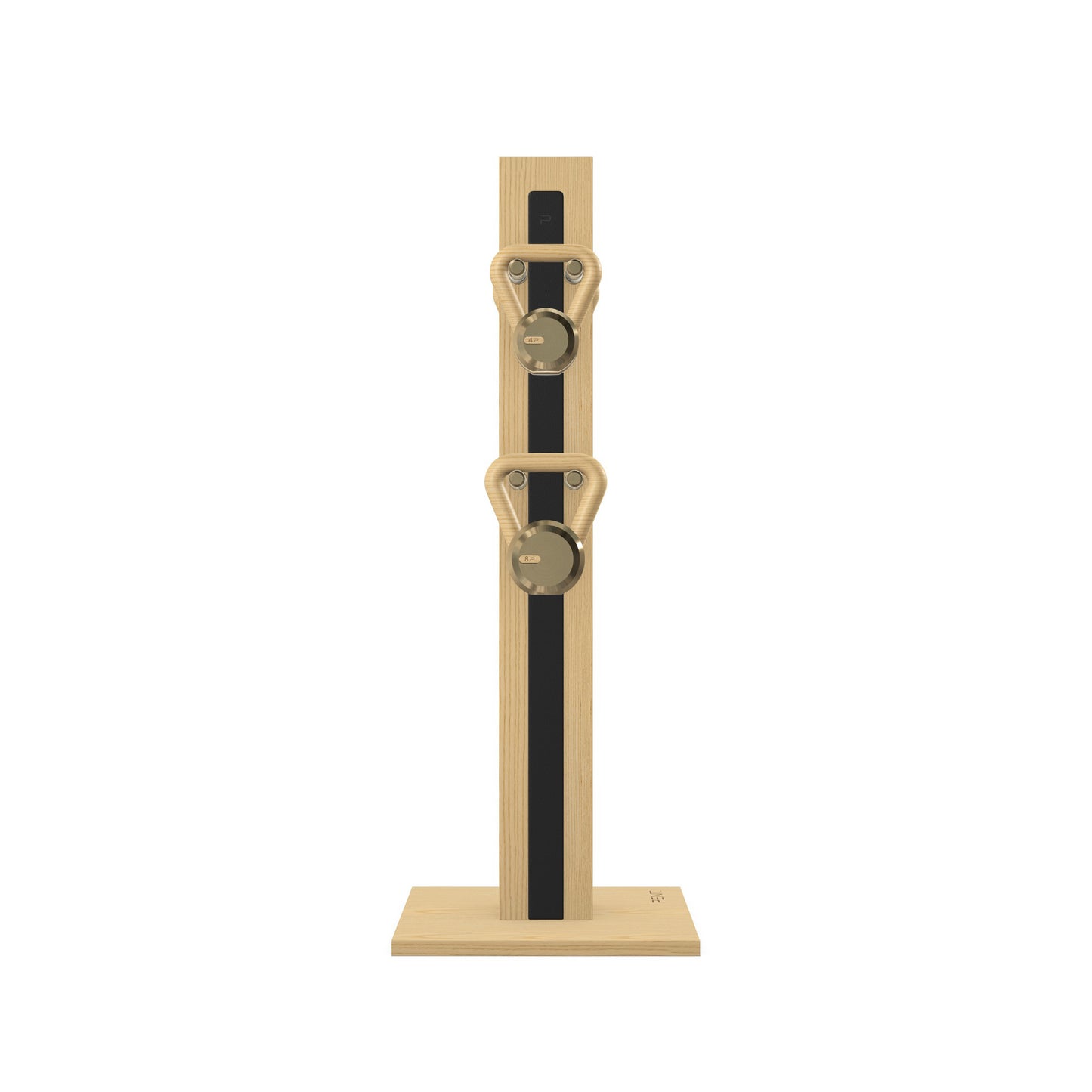 PENT. LOVA Set - In Gold - Kettlebells on a Vertical Stand