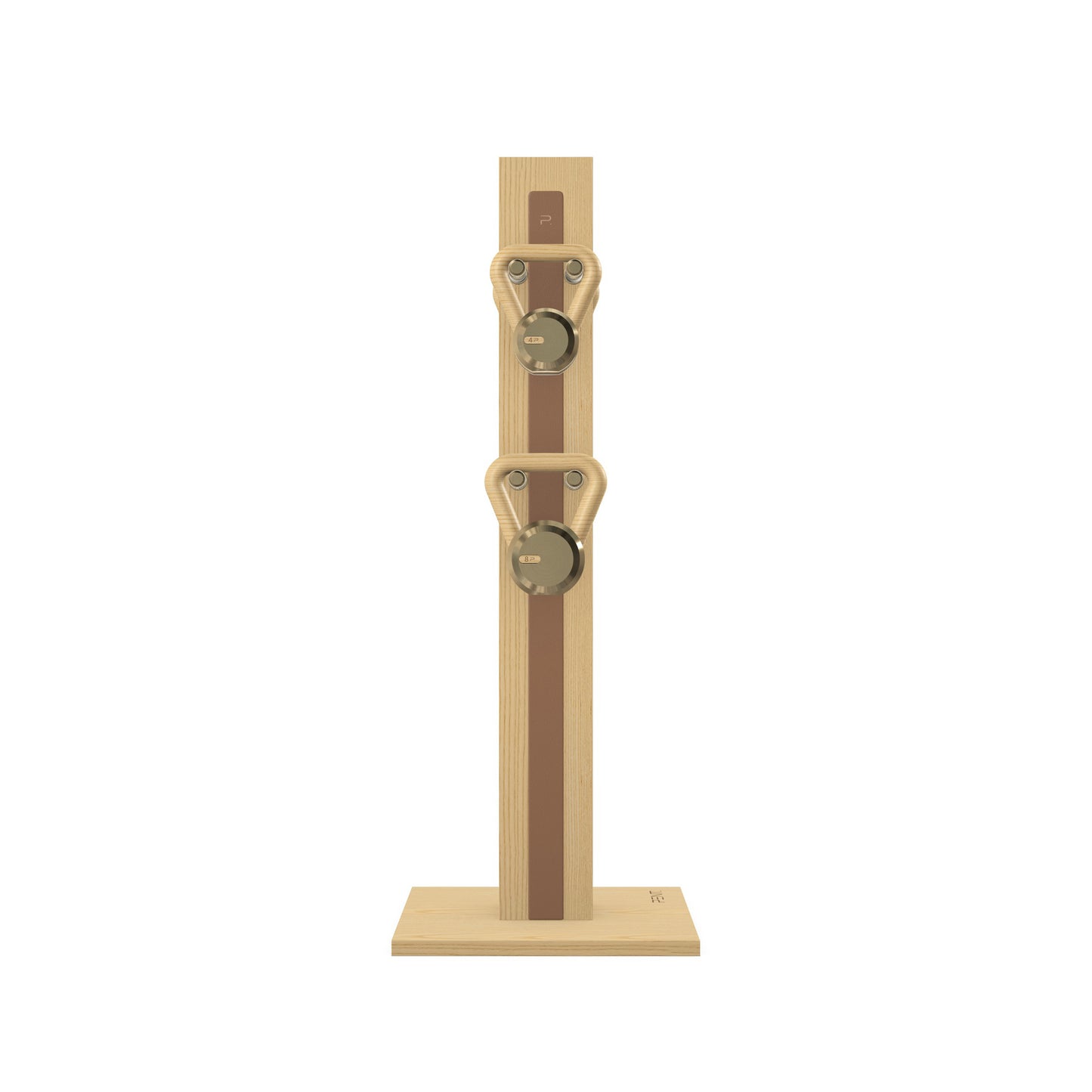 PENT. LOVA Set - In Gold - Kettlebells on a Vertical Stand