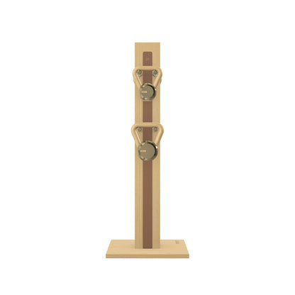 PENT. LOVA Set - In Gold - Kettlebells on a Vertical Stand