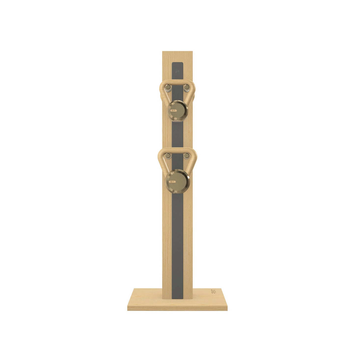 PENT. LOVA Set - In Gold - Kettlebells on a Vertical Stand