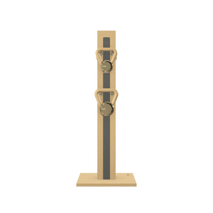 PENT. LOVA Set - In Gold - Kettlebells on a Vertical Stand