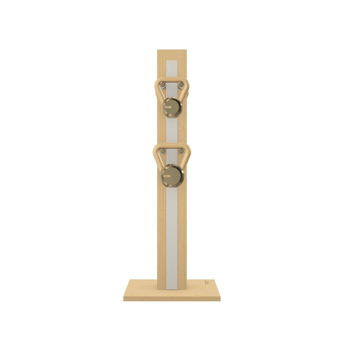 PENT. LOVA Set - In Gold - Kettlebells on a Vertical Stand