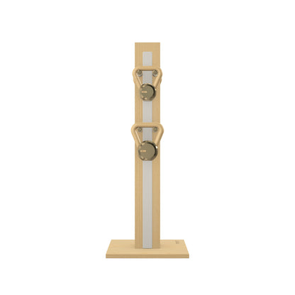 PENT. LOVA Set - In Gold - Kettlebells on a Vertical Stand