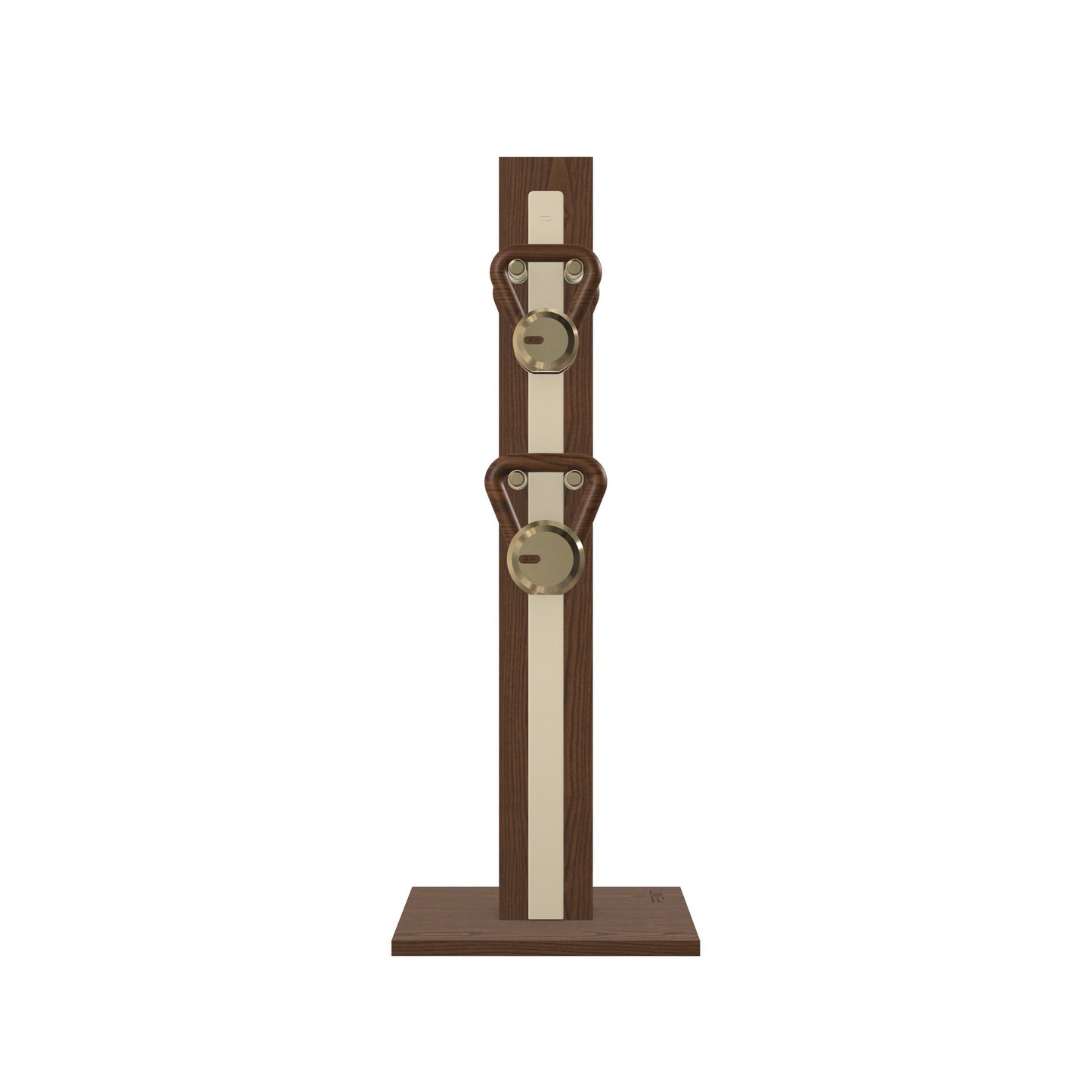 PENT. LOVA Set - In Gold - Kettlebells on a Vertical Stand