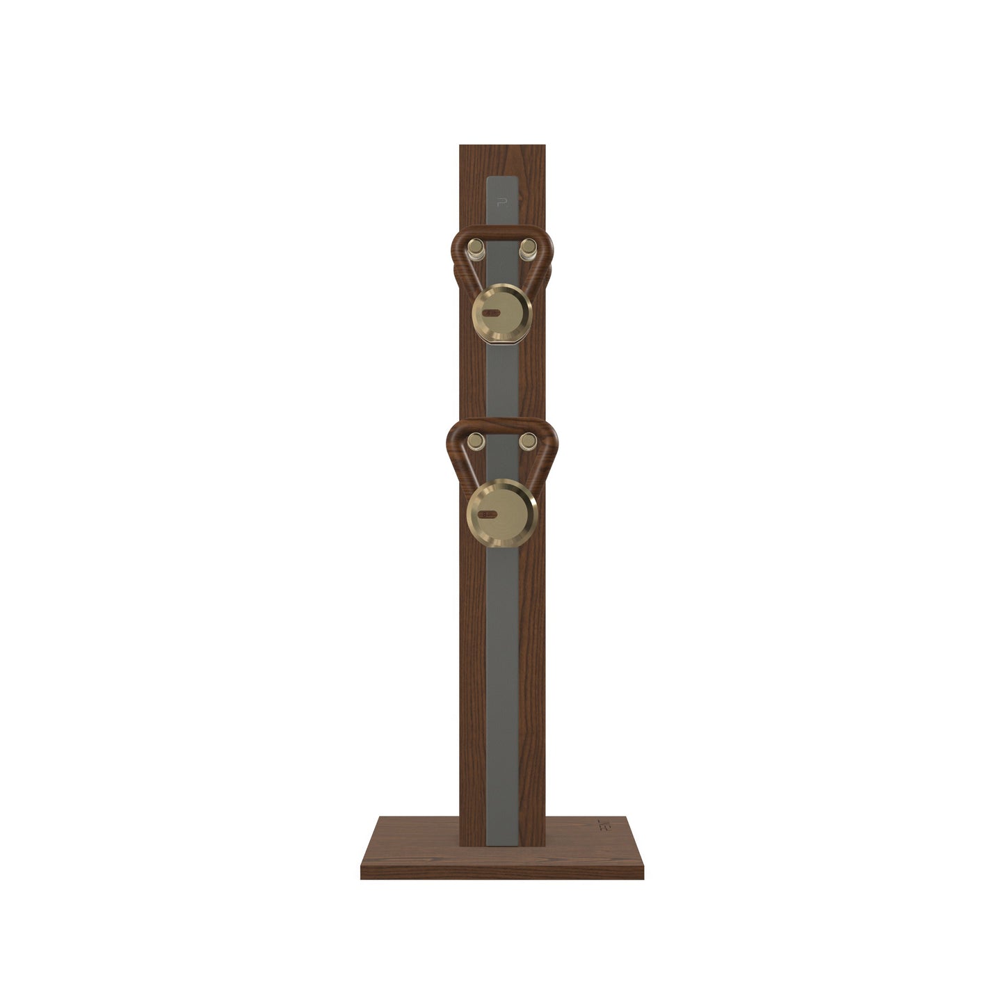 PENT. LOVA Set - In Gold - Kettlebells on a Vertical Stand