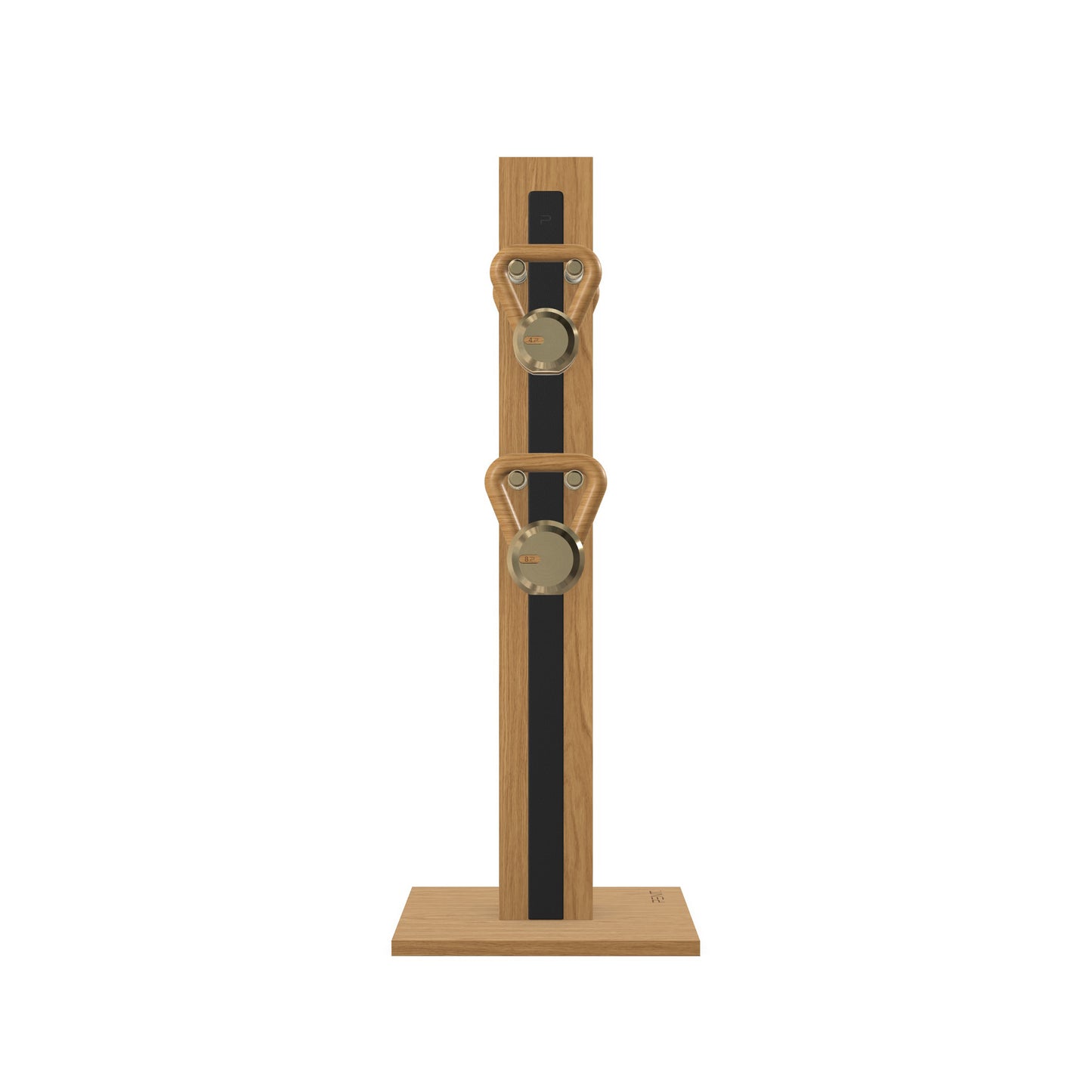 PENT. LOVA Set - In Gold - Kettlebells on a Vertical Stand