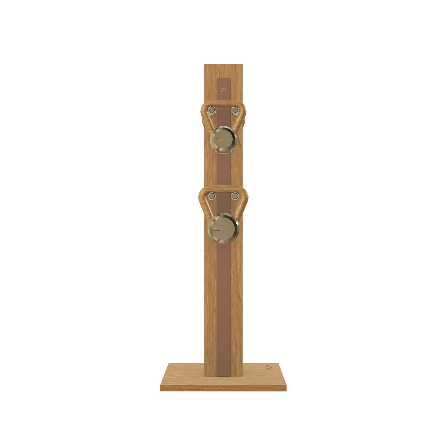 PENT. LOVA Set - In Gold - Kettlebells on a Vertical Stand