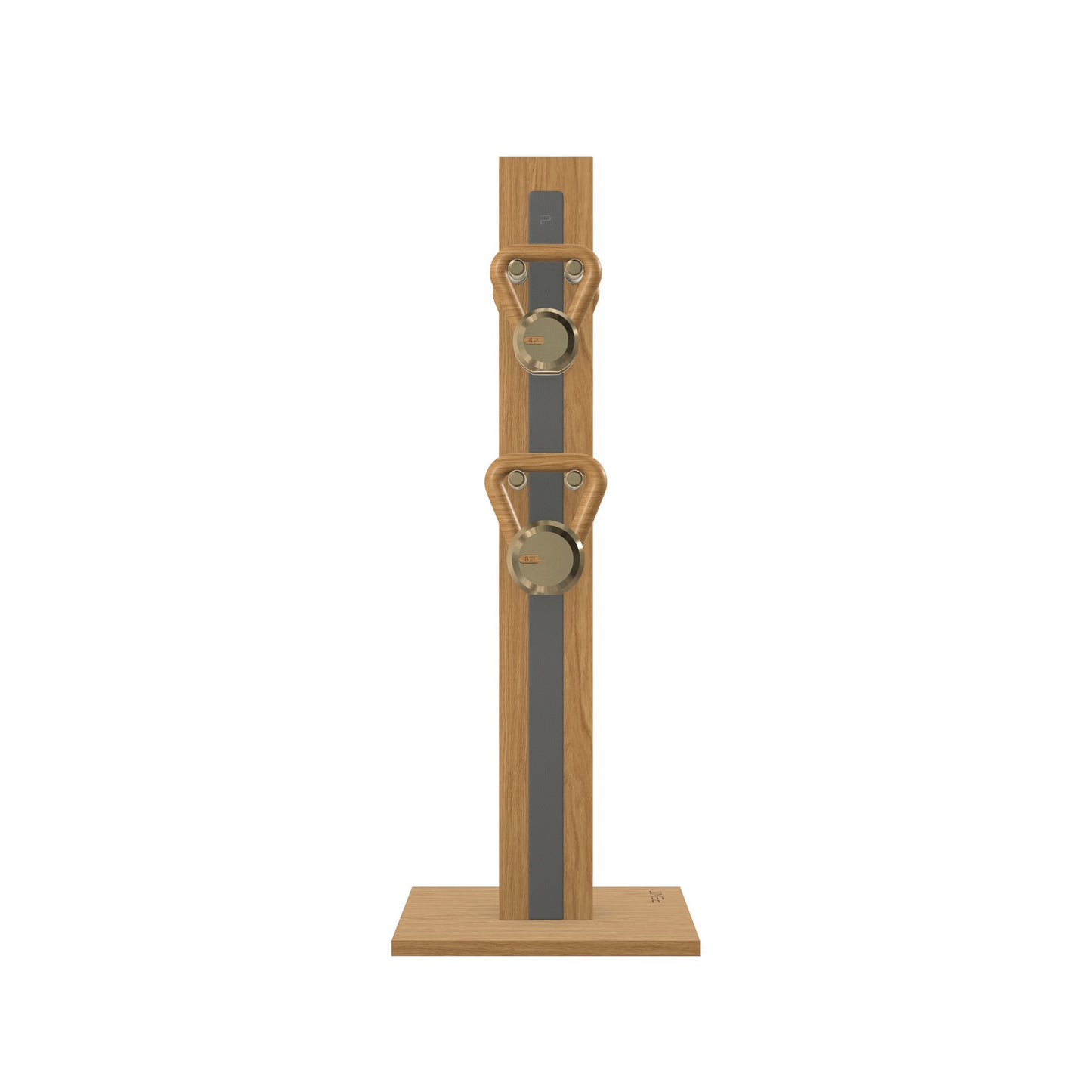PENT. LOVA Set - In Gold - Kettlebells on a Vertical Stand