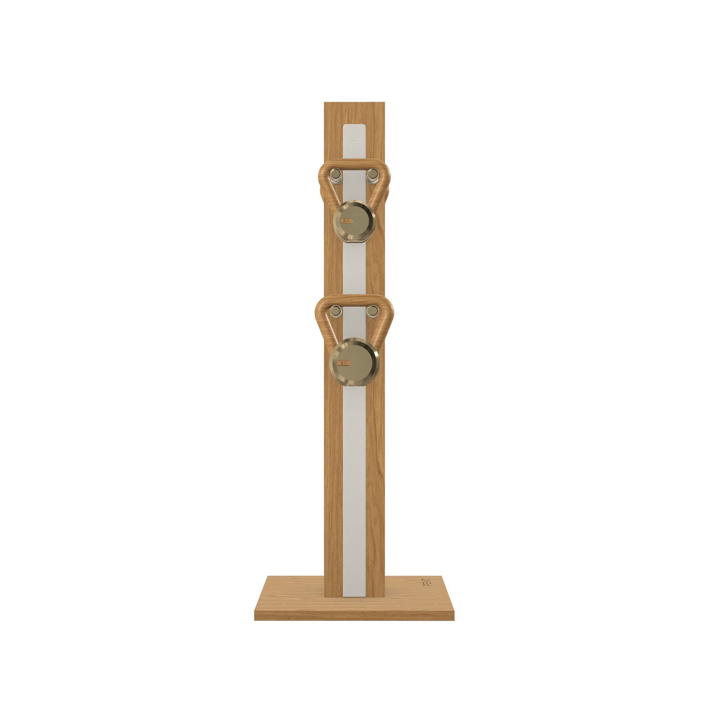 PENT. LOVA Set - In Gold - Kettlebells on a Vertical Stand