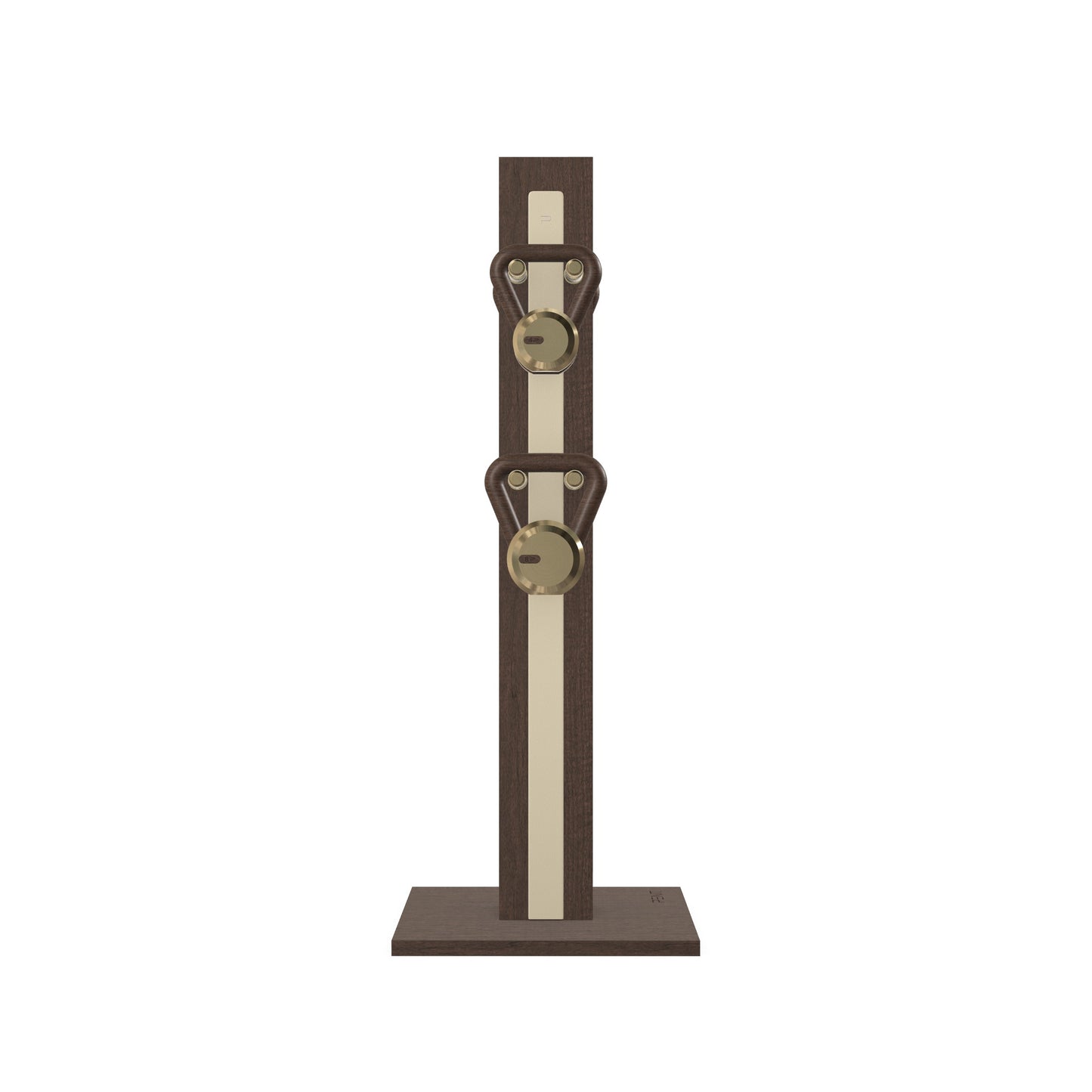 PENT. LOVA Set - In Gold - Kettlebells on a Vertical Stand