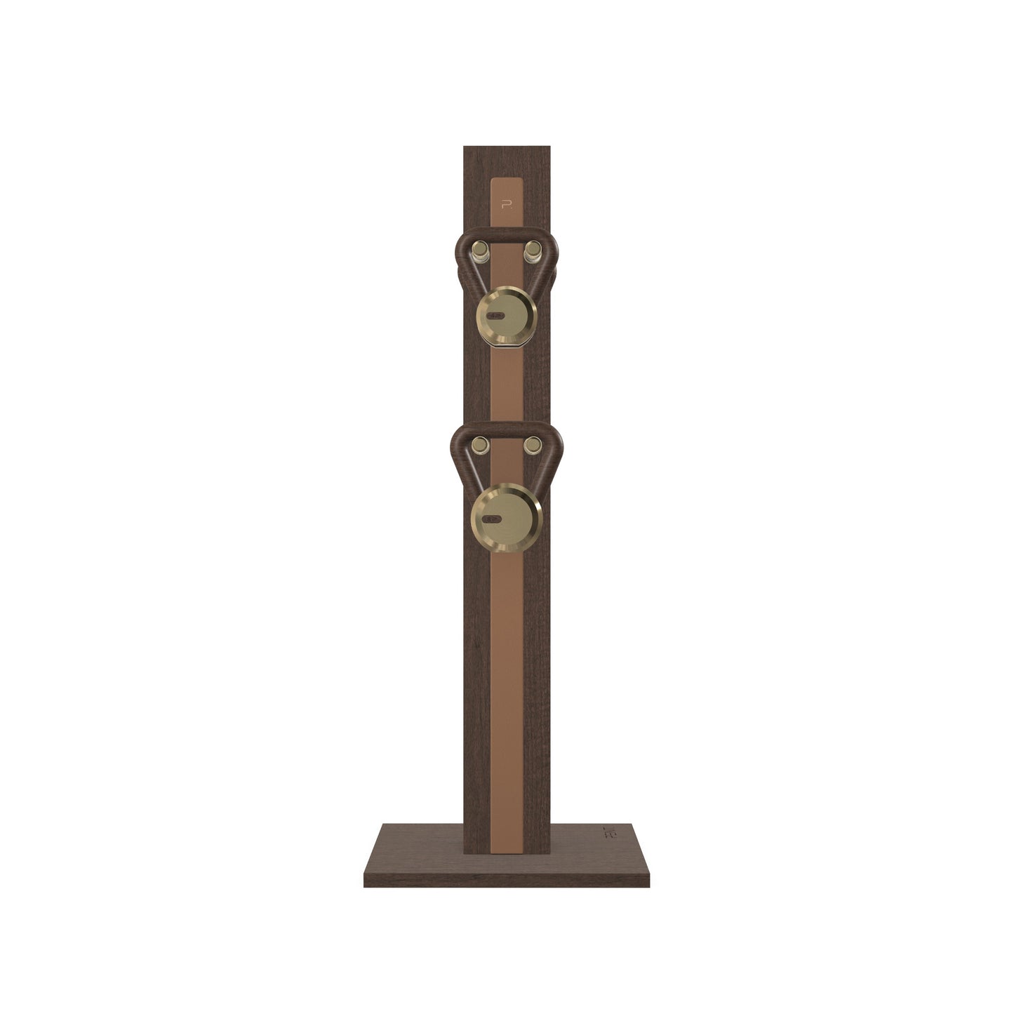 PENT. LOVA Set - In Gold - Kettlebells on a Vertical Stand