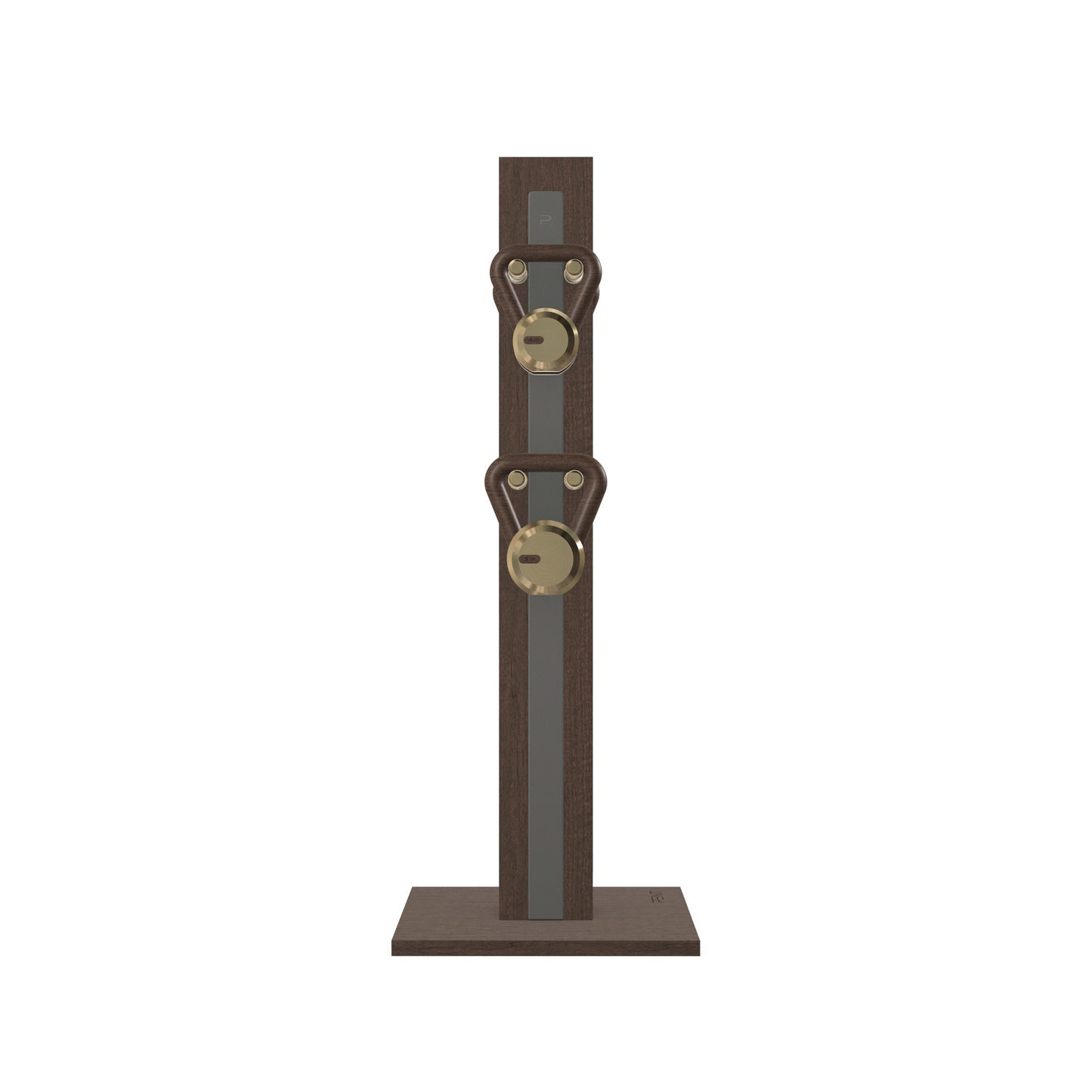 PENT. LOVA Set - In Gold - Kettlebells on a Vertical Stand