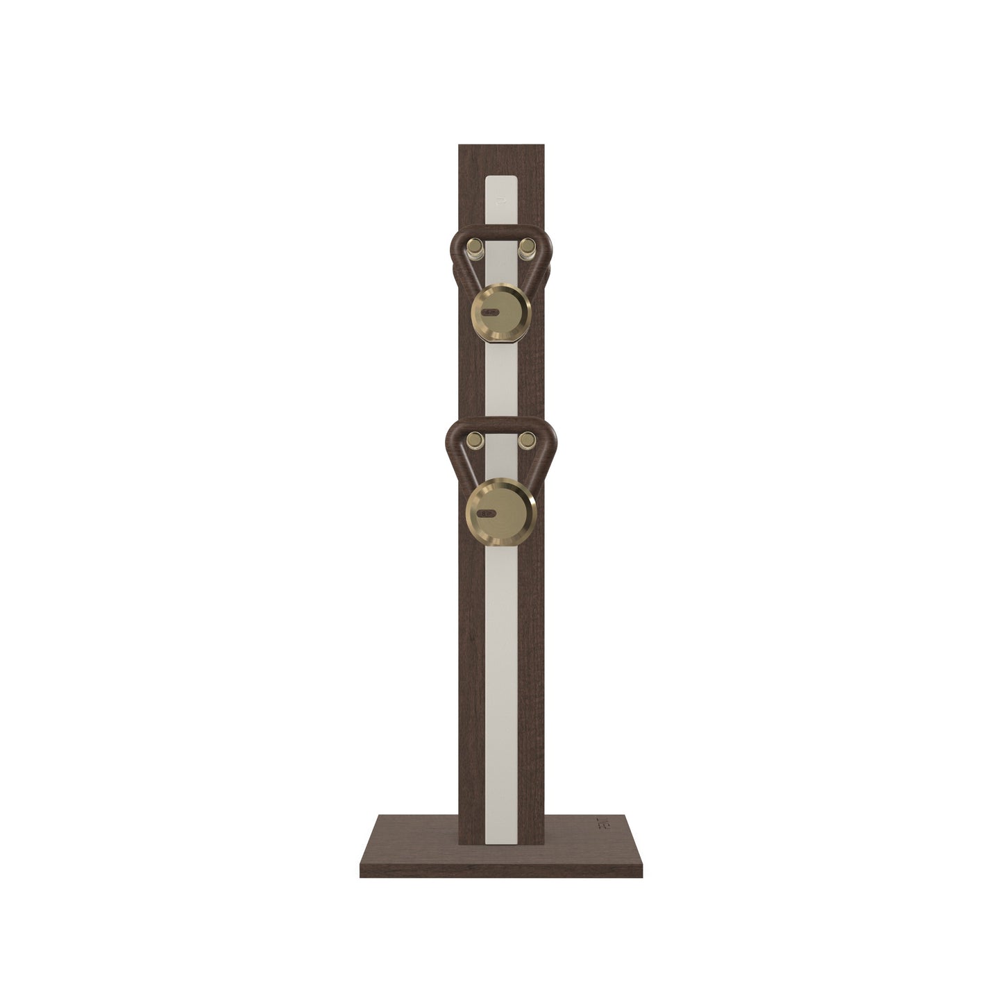 PENT. LOVA Set - In Gold - Kettlebells on a Vertical Stand