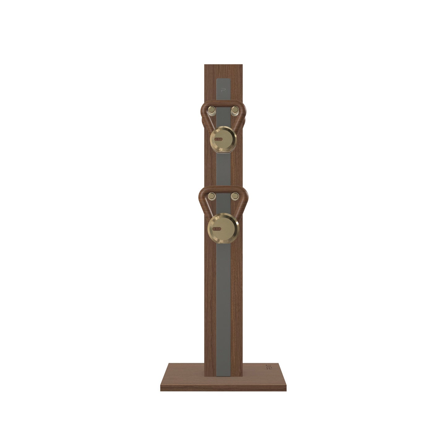 PENT. LOVA Set - In Gold - Kettlebells on a Vertical Stand