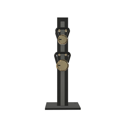 PENT. LOVA Set - In Gold - Kettlebells on a Vertical Stand