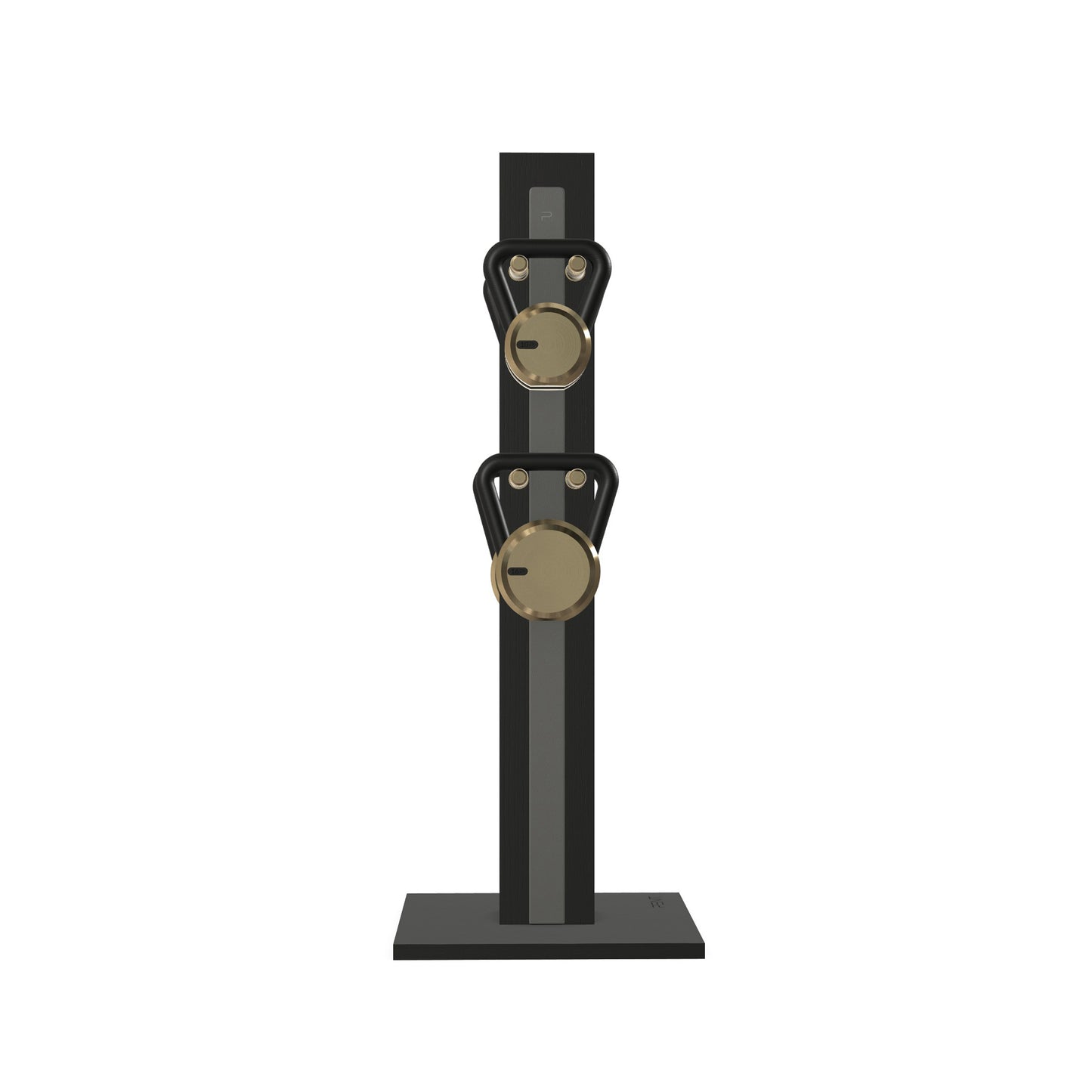 PENT. LOVA Set - In Gold - Kettlebells on a Vertical Stand