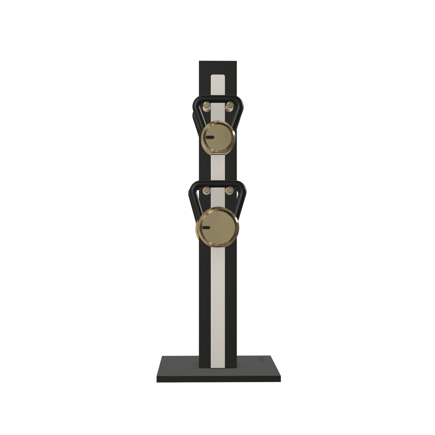 PENT. LOVA Set - In Gold - Kettlebells on a Vertical Stand
