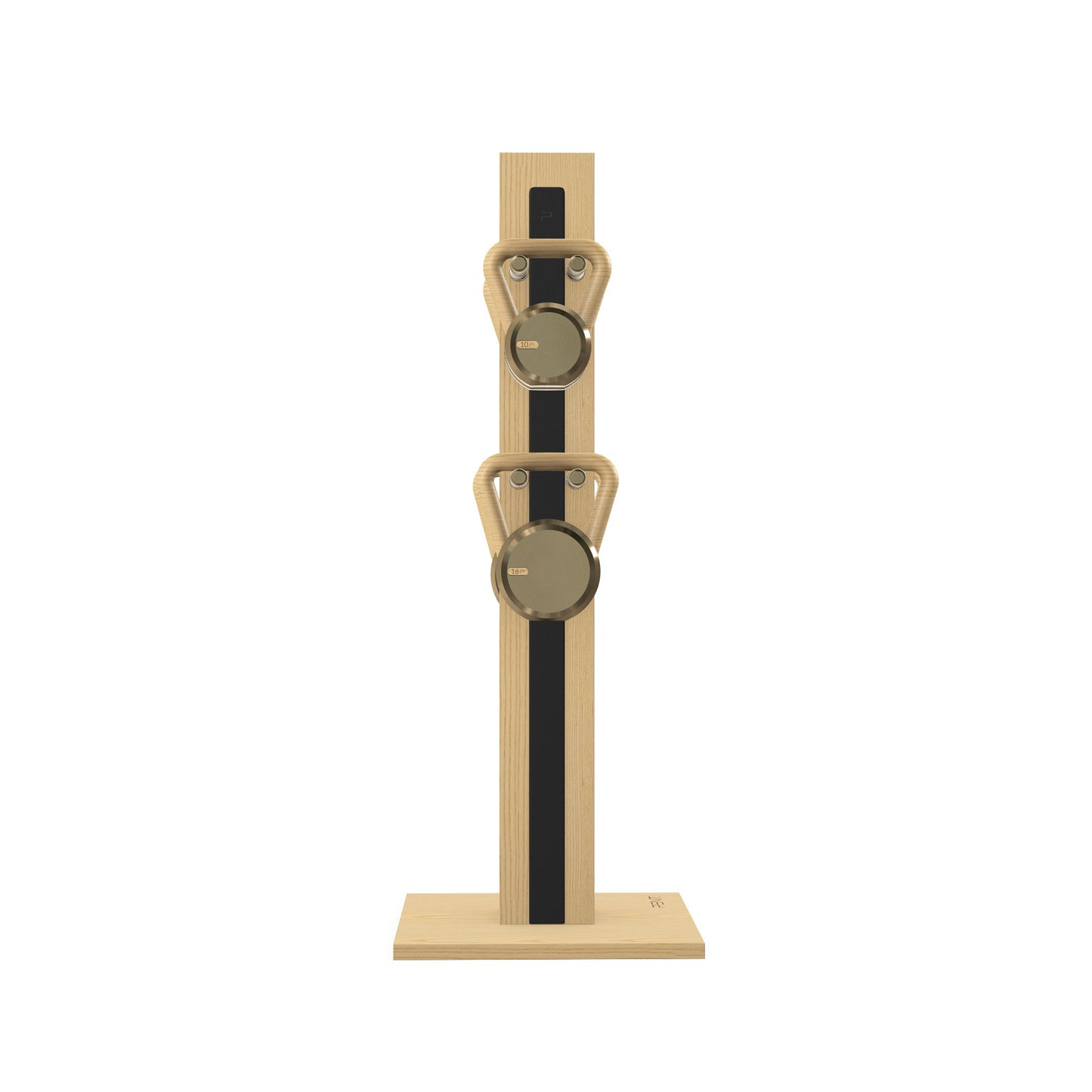 PENT. LOVA Set - In Gold - Kettlebells on a Vertical Stand