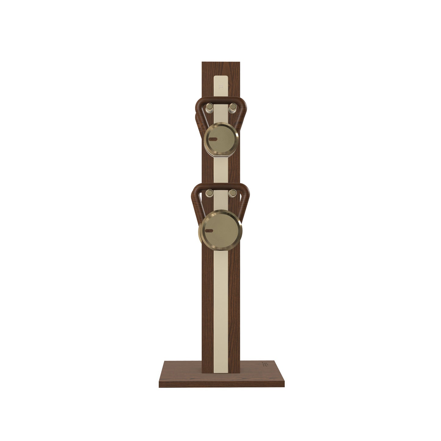 PENT. LOVA Set - In Gold - Kettlebells on a Vertical Stand