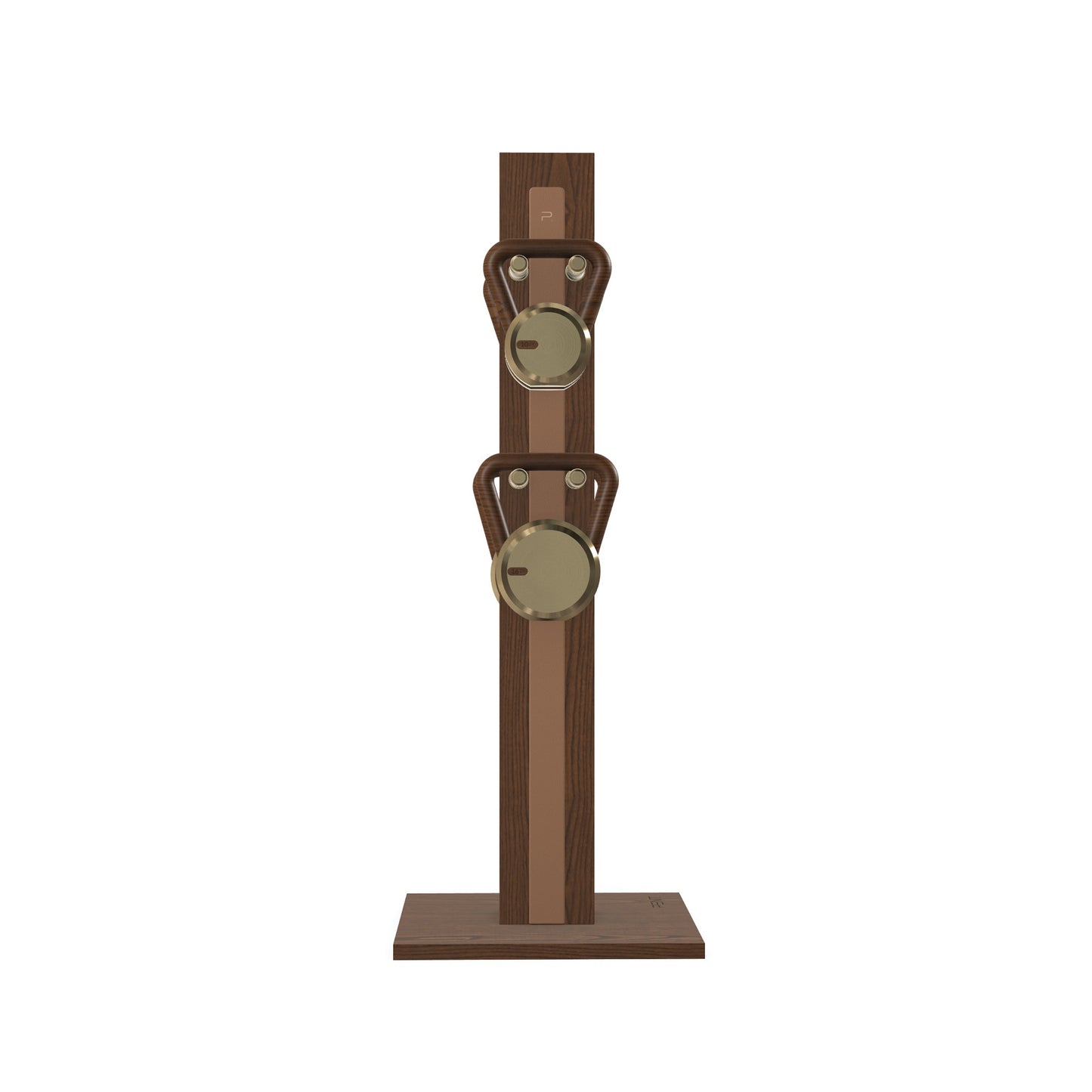 PENT. LOVA Set - In Gold - Kettlebells on a Vertical Stand