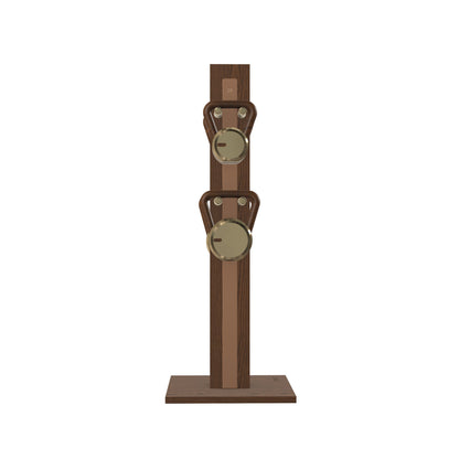 PENT. LOVA Set - In Gold - Kettlebells on a Vertical Stand