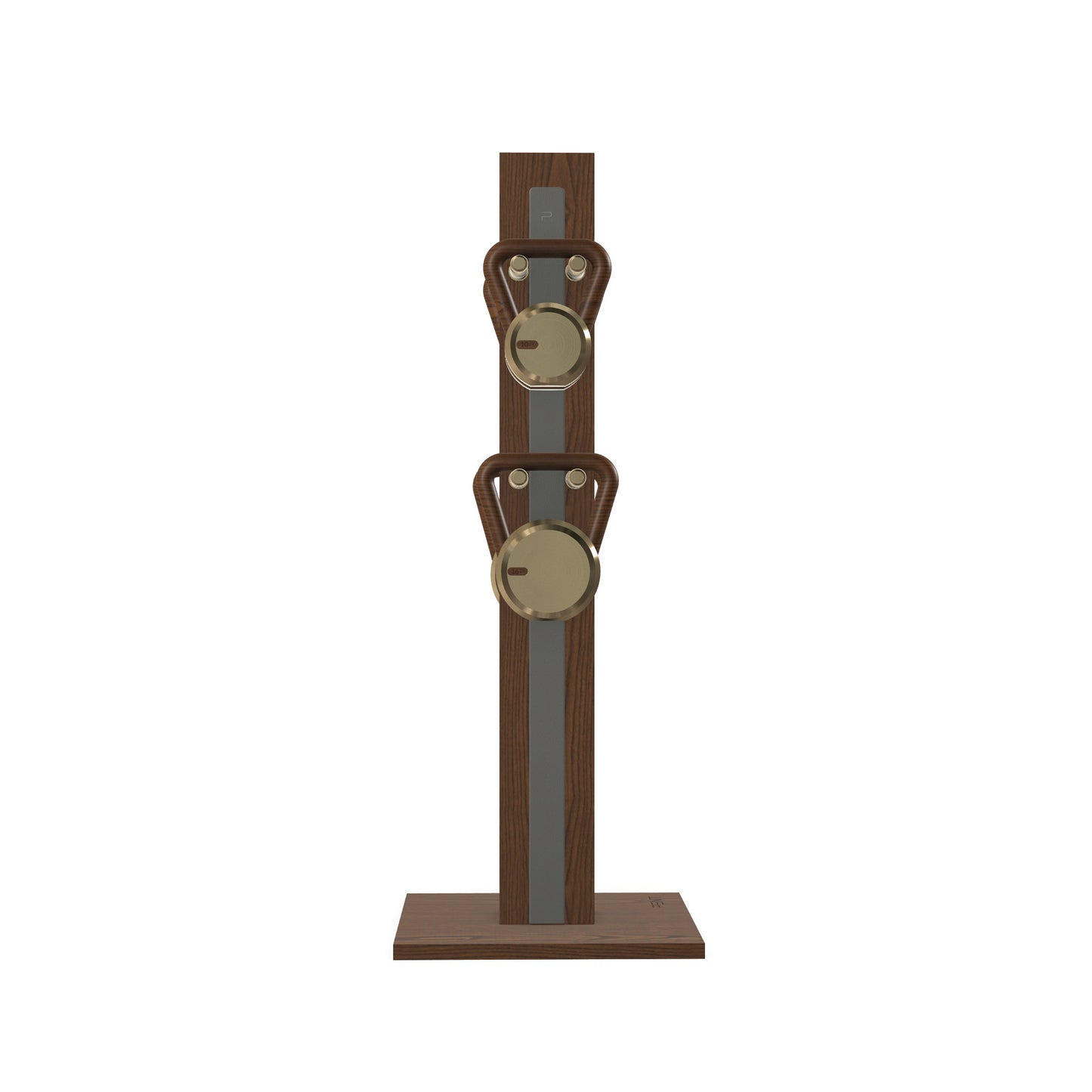 PENT. LOVA Set - In Gold - Kettlebells on a Vertical Stand