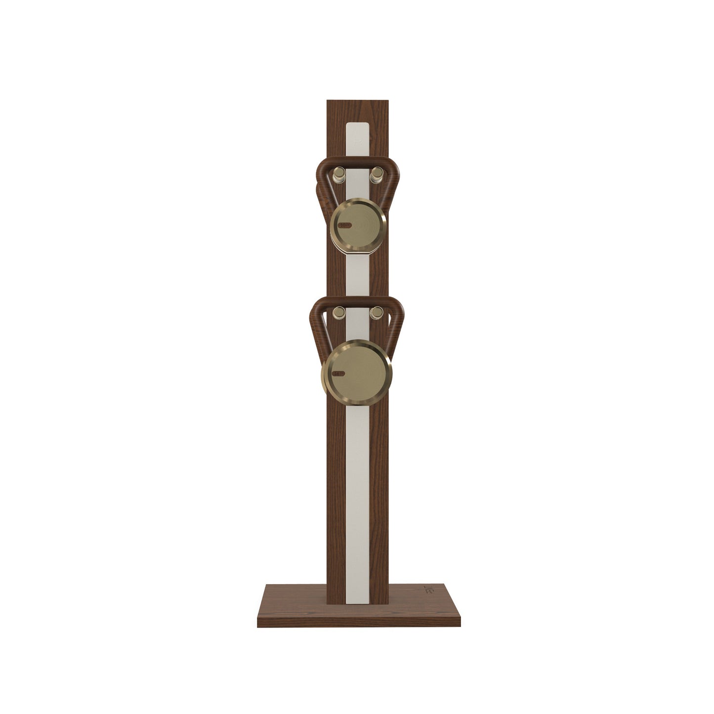PENT. LOVA Set - In Gold - Kettlebells on a Vertical Stand