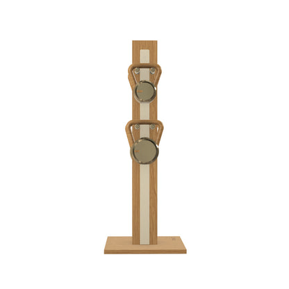 PENT. LOVA Set - In Gold - Kettlebells on a Vertical Stand