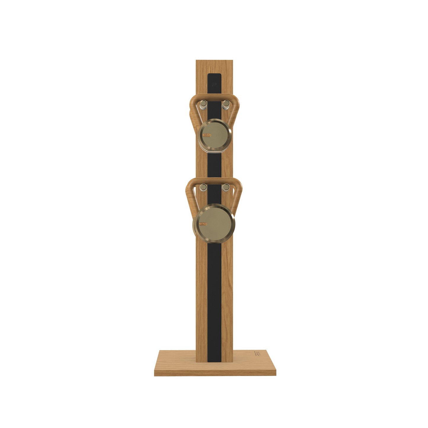 PENT. LOVA Set - In Gold - Kettlebells on a Vertical Stand