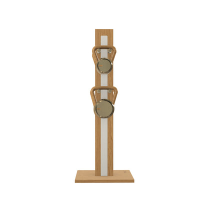 PENT. LOVA Set - In Gold - Kettlebells on a Vertical Stand