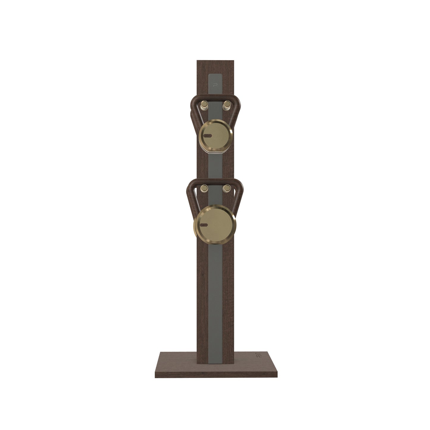 PENT. LOVA Set - In Gold - Kettlebells on a Vertical Stand