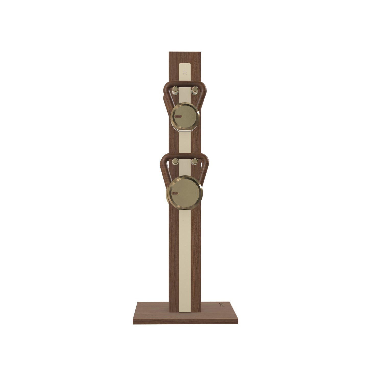 PENT. LOVA Set - In Gold - Kettlebells on a Vertical Stand