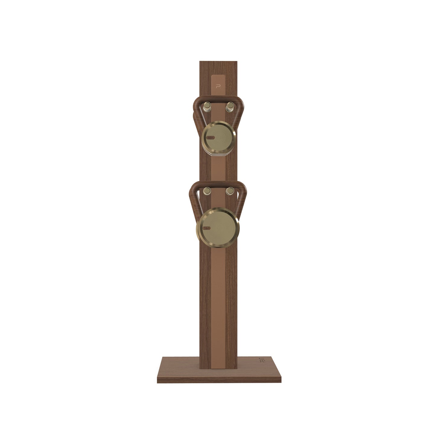 PENT. LOVA Set - In Gold - Kettlebells on a Vertical Stand