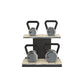 PENT. LOVA Set - In Gold - Kettlebells on a Horizontal Stand