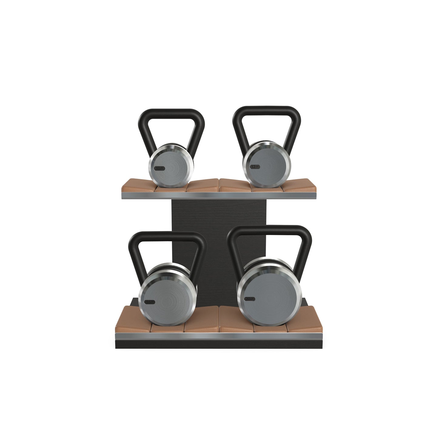 PENT. LOVA Set - In Gold - Kettlebells on a Horizontal Stand