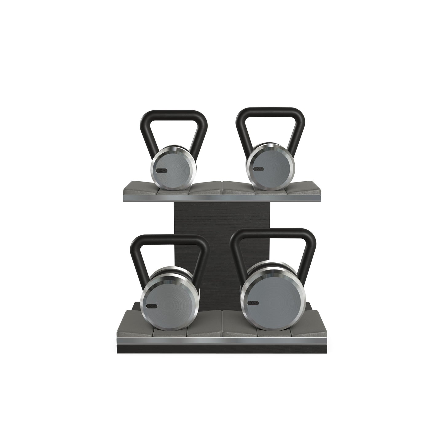 PENT. LOVA Set - In Gold - Kettlebells on a Horizontal Stand