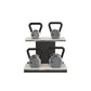 PENT. LOVA Set - In Gold - Kettlebells on a Horizontal Stand